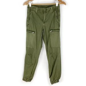 BlankNYC Joggers Green Cotton Cargo Pants 25